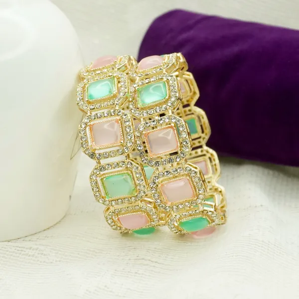 Golden_Alloy_Premium_And_Elegant_Hinestones_Design_Bangle_For_Women