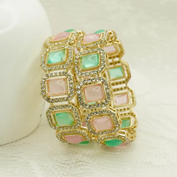 Golden_Alloy_Premium_And_Elegant_Hinestones_Design_Bangle_For_Women