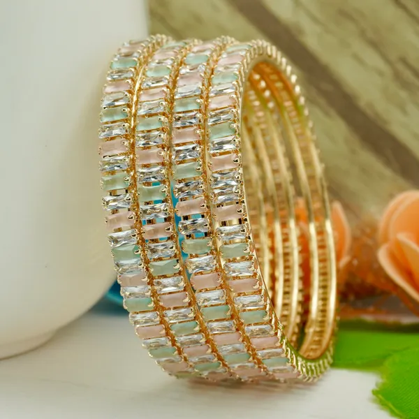 Mint_Mix_Premium_And_Elegant_Ruby_Grid_Design_Bangle_For_Women