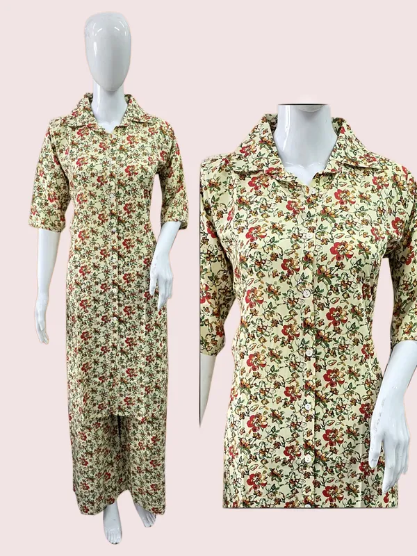 Multicolour_Premium_Rayon_Kurti_Plazzo_Set_For_Women