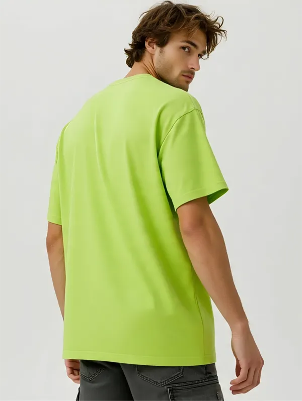 Lime_And_Green_Premium_Cotton_Oversized_Tshirt_For_Men
