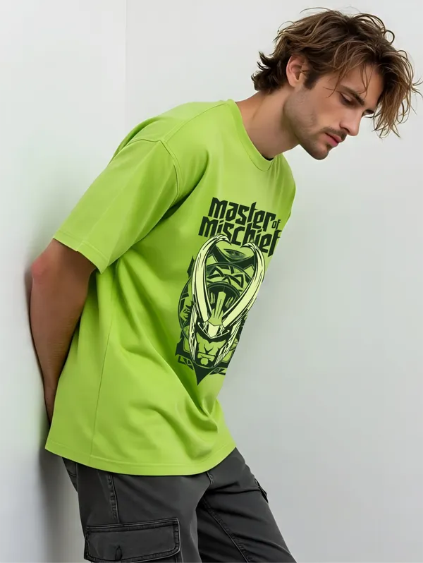Lime_And_Green_Premium_Cotton_Oversized_Tshirt_For_Men