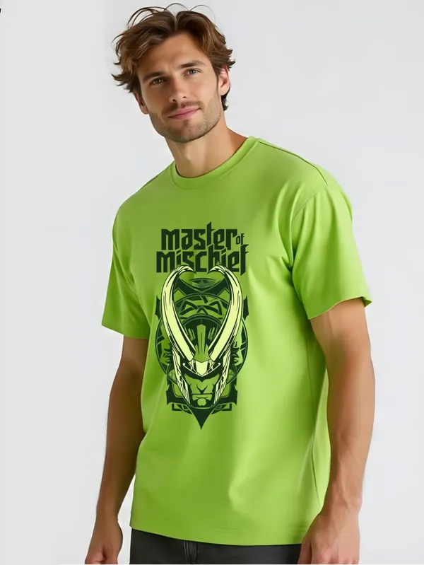 Lime_And_Green_Premium_Cotton_Oversized_Tshirt_For_Men