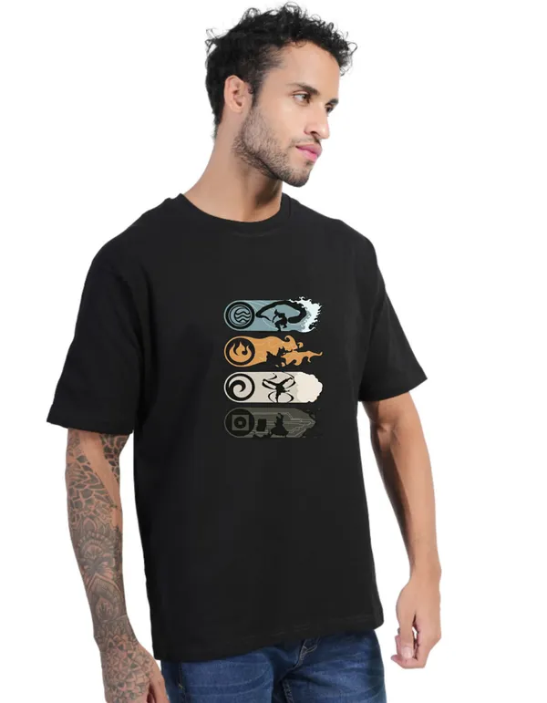 Black_Premium_Cotton_Oversized_Tshirt_For_Men