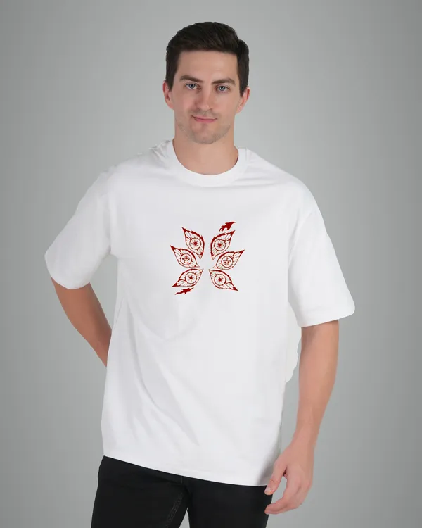 White_Premium_Cotton_Oversized_Tshirt_For_Men