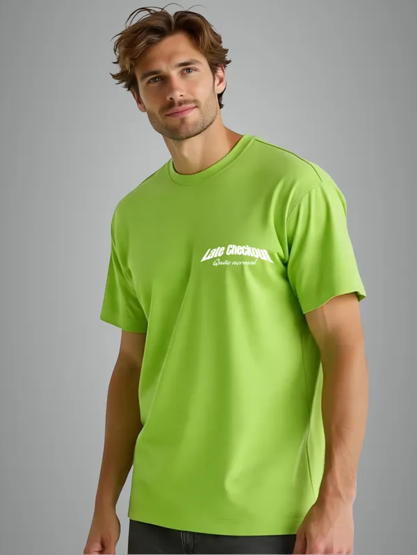 Lime_And_Green_Premium_Cotton_Oversized_Tshirt_For_Men