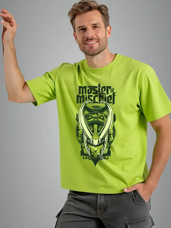 Lime_And_Green_Premium_Cotton_Oversized_Tshirt_For_Men