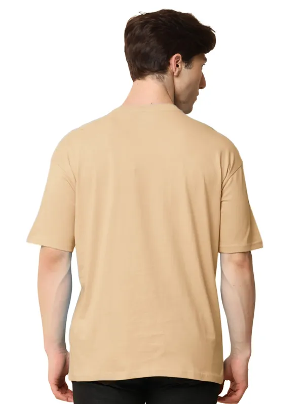 Biege_Premium_Cotton_Oversized_Tshirt_For_Men