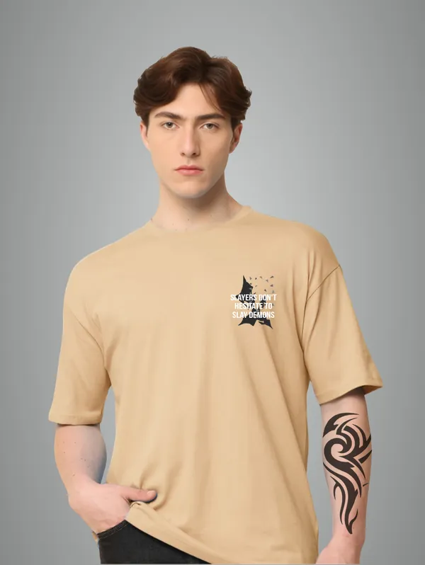 Beige_Premium_Cotton_Oversized_Tshirt_For_Men