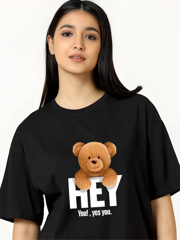 Black_Premium_Cotton_Oversized_Tshirt_For_Women