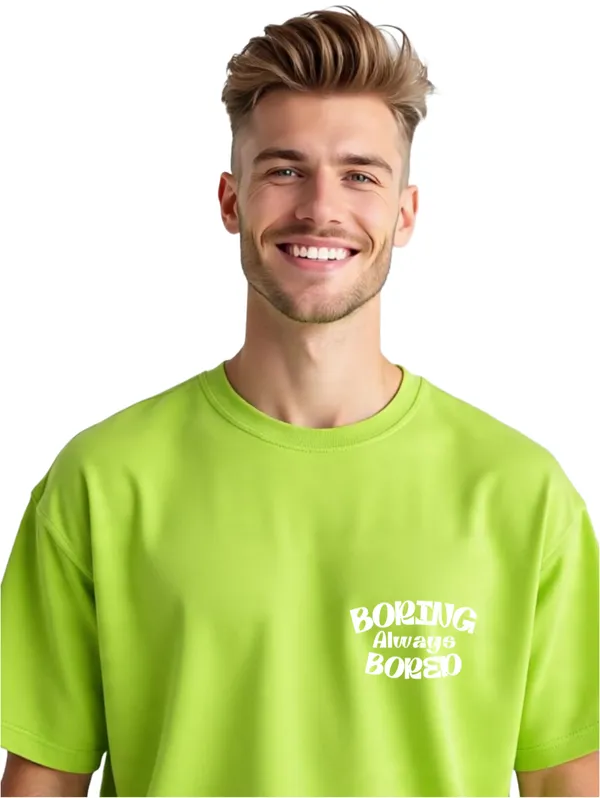 Lime_And_Green_Premium_Cotton_Oversized_Tshirt_For_Men