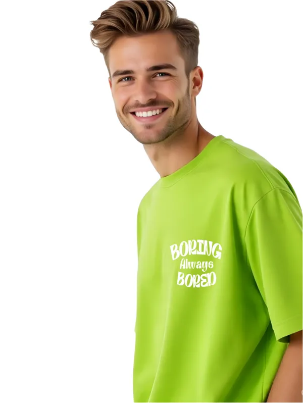Lime_And_Green_Premium_Cotton_Oversized_Tshirt_For_Men