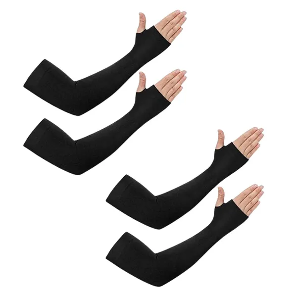 Black_Pack_Of_2_Arm_Sleeves_For_Men_&_Women_Uv_&_Sun_Protection