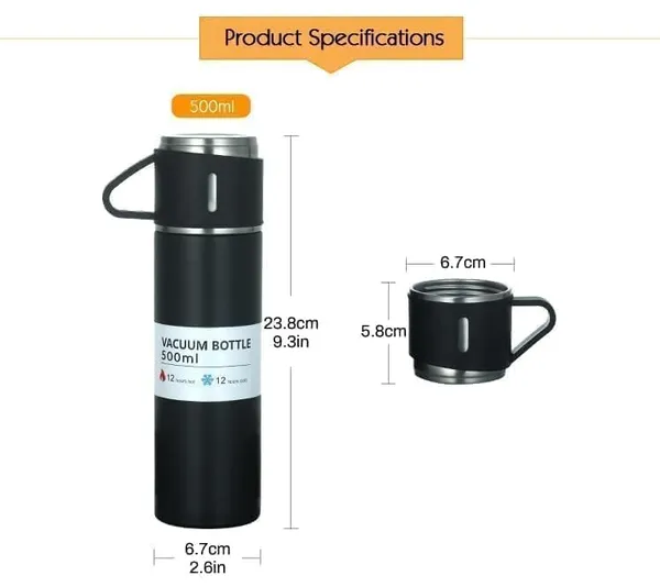 Black_Vacuum_Flask_Gift_Set_With_Cup