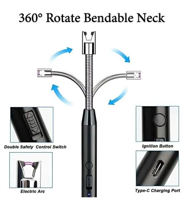 Multicolor_Flexible_Electric_Arc_Lighter__Rechargeable_Plasma_Flame-Free_Ignition_Stick