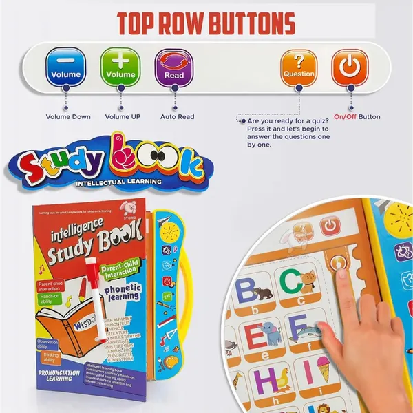 Multicolour_Intelligence_Book_Sound_Book_Learning_Cards_For_Children