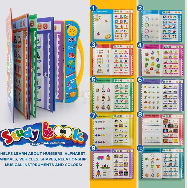 Multicolour_Intelligence_Book_Sound_Book_Learning_Cards_For_Children