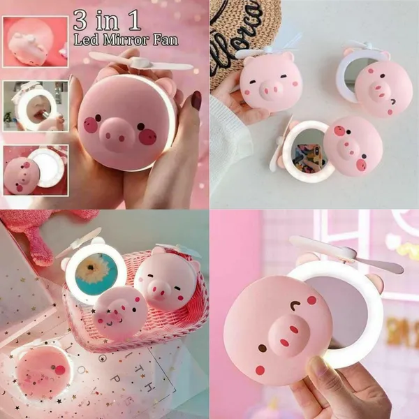 Multicolour_Mini_Carton_Make_Up_Mirror_With_Led_Lights_Usb_Led_Cosmetic_Mirror_Fan
