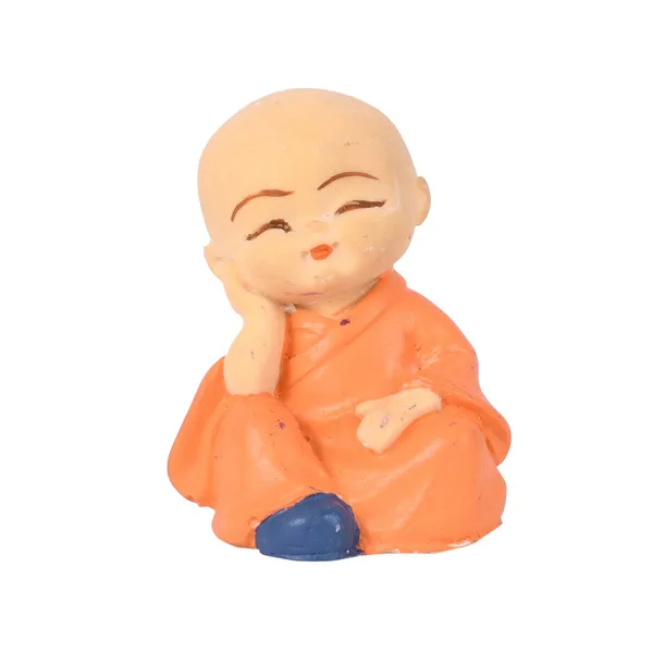 Multicolour_Set_Of_4_Miniature_Buddha_Monk_Statues_For_Home_Decor_And_Gifts_(Small)_Resin