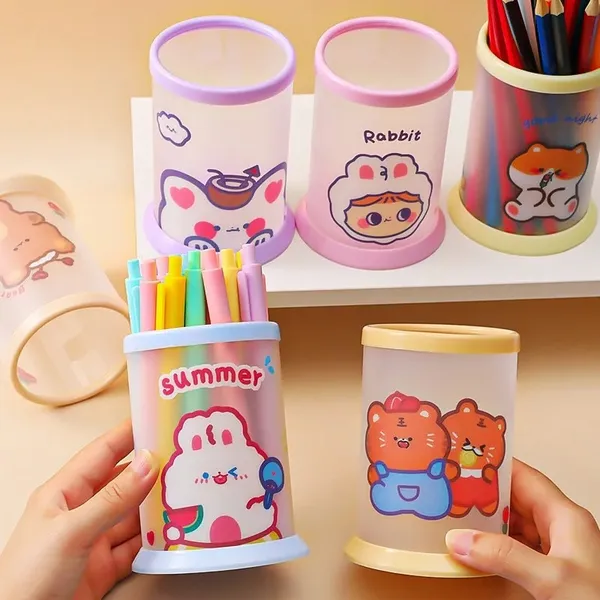 Multicolor_Cute_Cartoon_Pen_Holder_Set,_Pack_Of_2