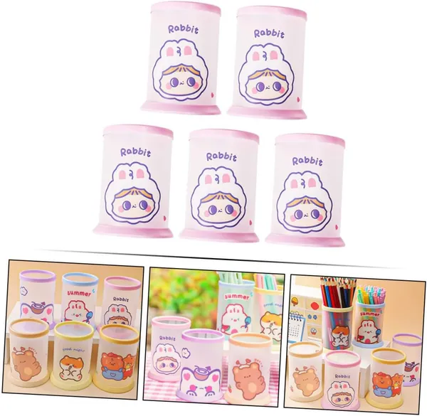 Multicolor_Cute_Cartoon_Pen_Holder_Set,_Pack_Of_2