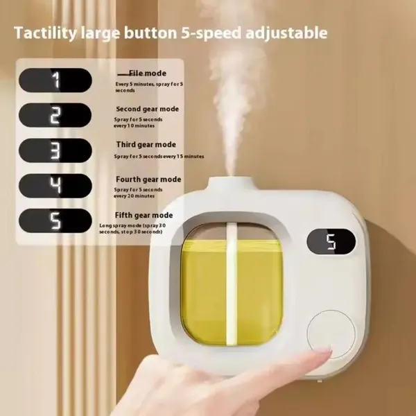 White_Waterless_Essential_Oil_Diffuser_Mini_Led_Wireless_Smart_Aroma_360