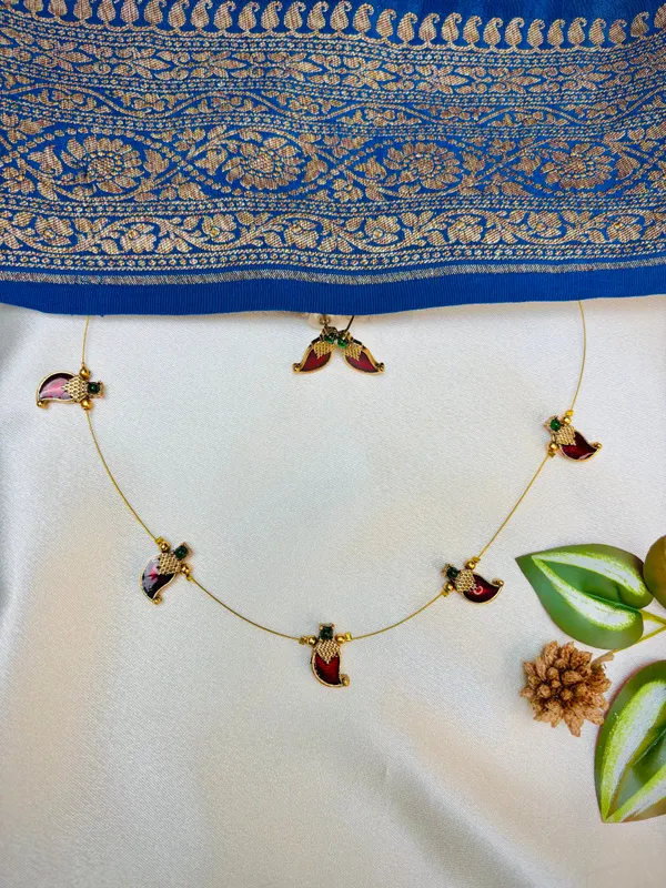 Palakka_Mala_Mala_Necklace_For_Women-Red
