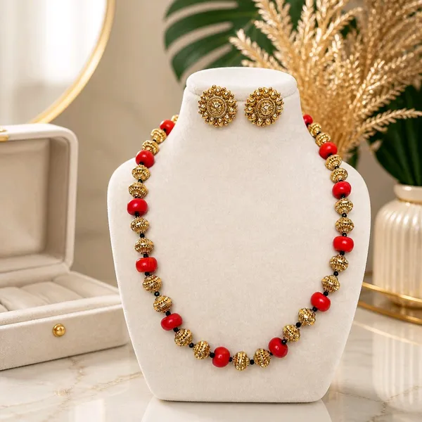 Red_Coral_Beaded_Premium_Quality_Necklace_Set__EN_091