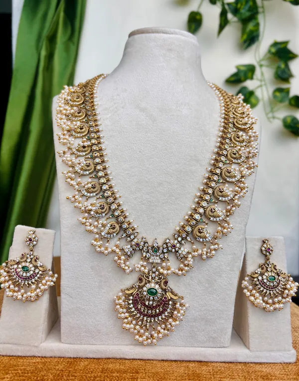 Gold_Chandrika_Haram_Necklace_For_Women