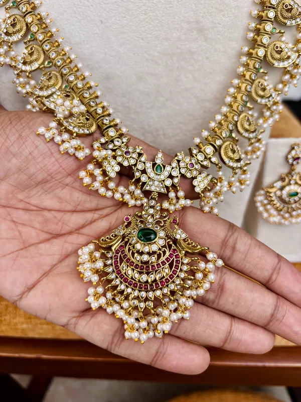 Gold_Chandrika_Haram_Necklace_For_Women
