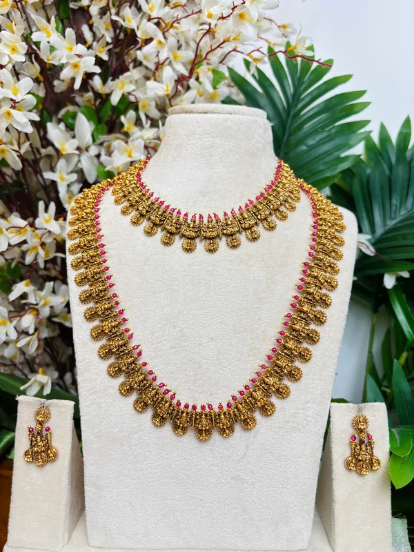 Lakshmi_coin_red_Bridal_Set_LH_027