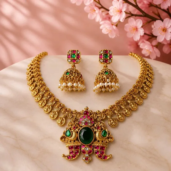 Mayura_Ratna_Temple_Necklace