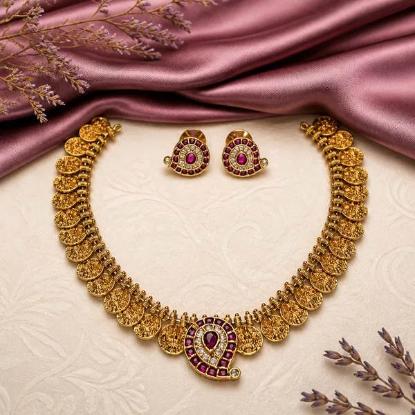 Rupika_Lakshmi_Coin_Necklace_Set