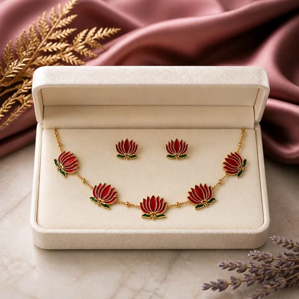 Padmika_Lotus_Bloom_Necklace_Set