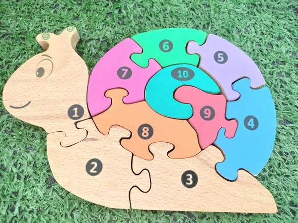 Hand_Crafted_Wooden_Puzzle_for_Kids,_Set_of_10_Pieces,_Snail_Brain_Teaser_Jigsaw_Number_Puzzle_Game,_Interlocking_Animals_Block_Puzzles,_Educational_Games_for_Kids_of_Age_3_Years