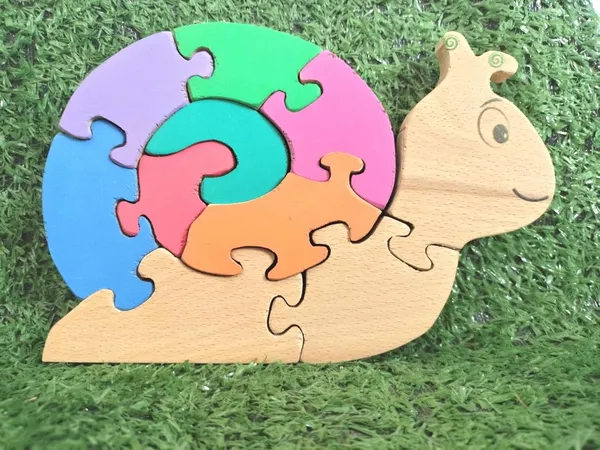 Hand_Crafted_Wooden_Puzzle_for_Kids,_Set_of_10_Pieces,_Snail_Brain_Teaser_Jigsaw_Number_Puzzle_Game,_Interlocking_Animals_Block_Puzzles,_Educational_Games_for_Kids_of_Age_3_Years