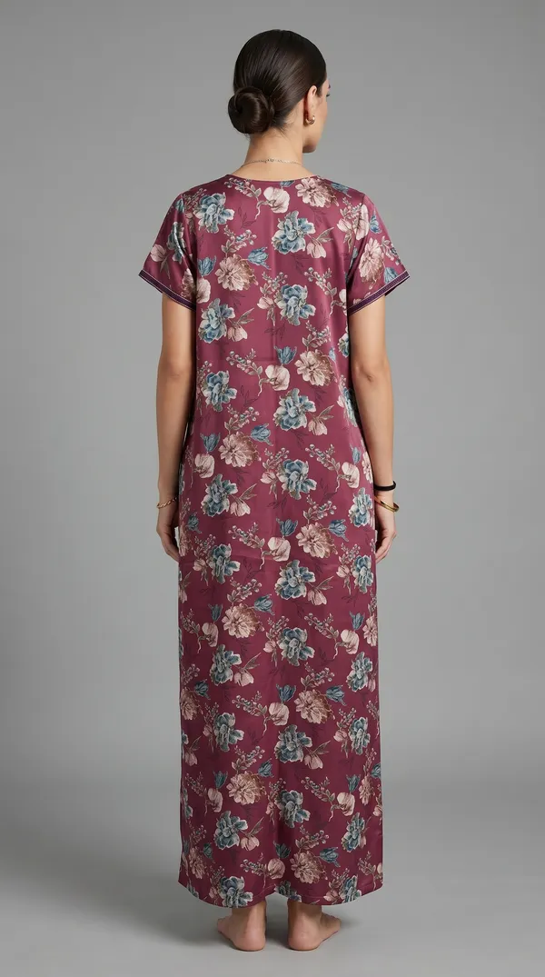 Evolove_Printed_Nighty_Maxi_for_Women_|_Alpine_Fabric_with_Side_Pocket_and_Neckline_Embroidery_|_Short_Sleeves_Full_Length_Night_Wear_Gown