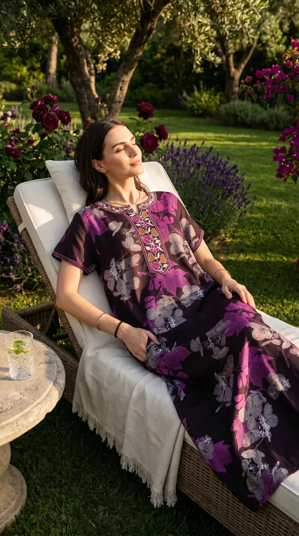 Evolove_Printed_Nighty_Maxi_for_Women_|_Alpine_Fabric_with_Side_Pocket_and_Neckline_Embroidery_|_Short_Sleeves_Full_Length_Night_Wear_Gown