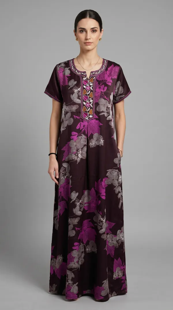 Evolove_Printed_Nighty_Maxi_for_Women_|_Alpine_Fabric_with_Side_Pocket_and_Neckline_Embroidery_|_Short_Sleeves_Full_Length_Night_Wear_Gown