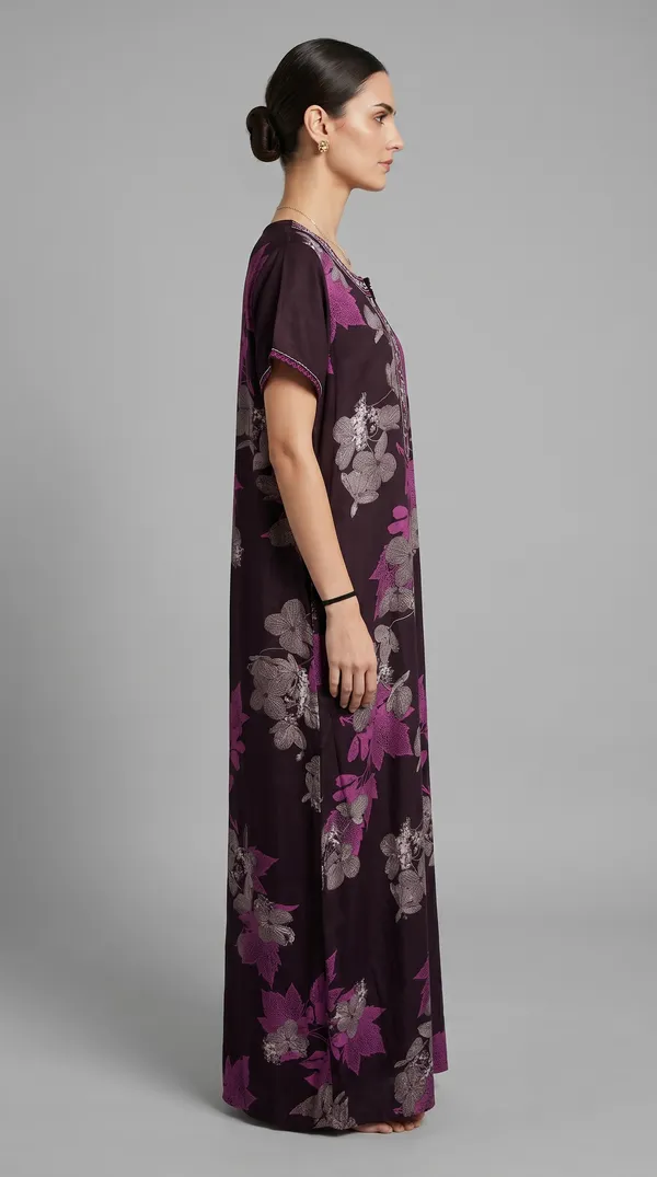 Evolove_Printed_Nighty_Maxi_for_Women_|_Alpine_Fabric_with_Side_Pocket_and_Neckline_Embroidery_|_Short_Sleeves_Full_Length_Night_Wear_Gown