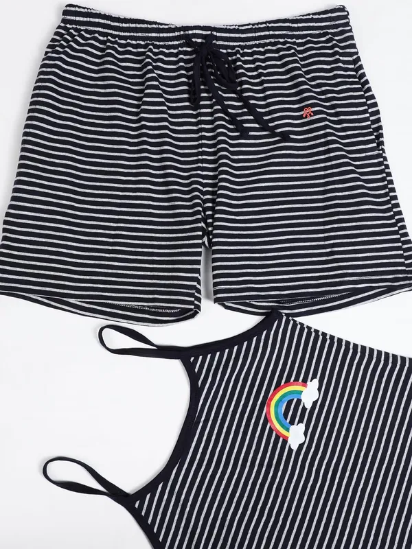 Evolove_Women's_Cotton_Slip_&_Short_Set_Sleevesless_Round_Neck_Night_Suit_Set_Super_Soft_Comfortable_(Slip-NS)