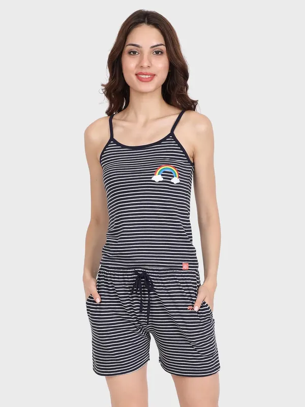 Evolove_Women's_Cotton_Slip_&_Short_Set_Sleevesless_Round_Neck_Night_Suit_Set_Super_Soft_Comfortable_(Slip-NS)