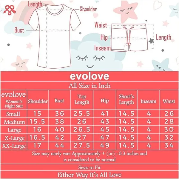 Evolove_Women's_Cotton_Slip_&_Short_Set_Sleevesless_Round_Neck_Night_Suit_Set_Super_Soft_Comfortable_(Slip-NS)