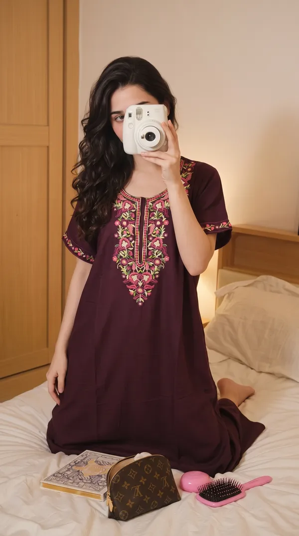 Evolove_Bizzy_Lizzy_Nighty_for_Women_|_Floral_Embroidered_Maxi_Nightgown_|_Full_Length_Sleepwear_with_Short_Sleeves_|_Super_Soft,_Super_Comfortable__Daily_Wear_&_Lounge_Wear