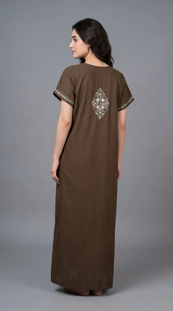 Evolove_Bizzy_Lizzy_Nighty_for_Women_|_Floral_Embroidered_Maxi_Nightgown_|_Full_Length_Sleepwear_with_Short_Sleeves_|_Super_Soft,_Super_Comfortable__Daily_Wear_&_Lounge_Wear