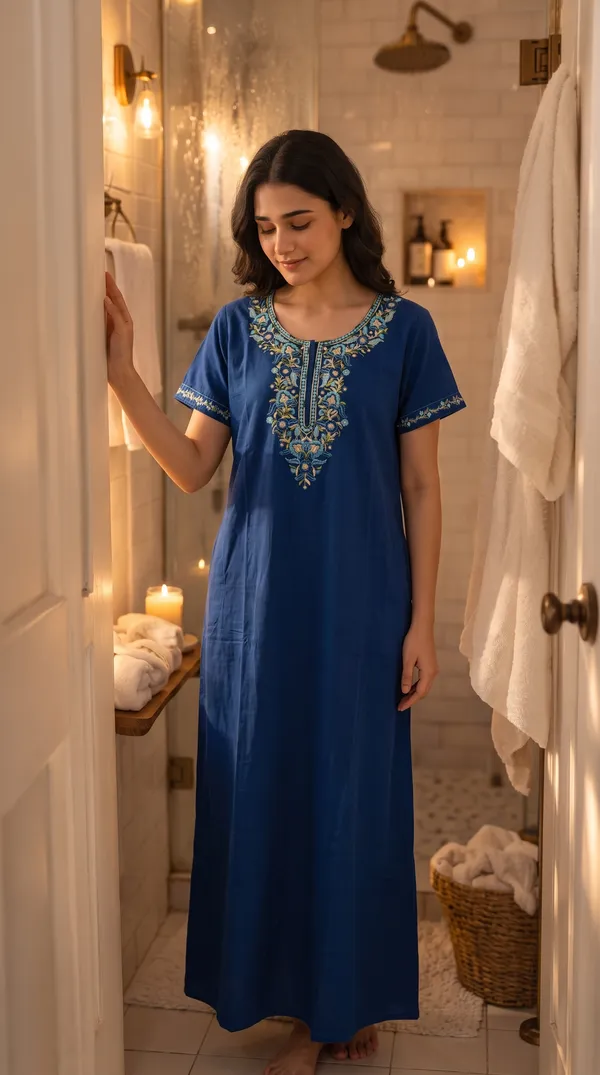 Evolove_Bizzy_Lizzy_Nighty_for_Women_|_Floral_Embroidered_Maxi_Nightgown_|_Full_Length_Sleepwear_with_Short_Sleeves_|_Super_Soft,_Super_Comfortable__Daily_Wear_&_Lounge_Wear