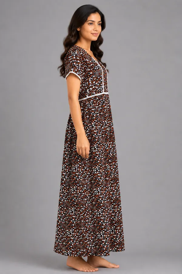 Evolove_Women's_Cotton_Button_Down_Long_Nighty_|_Soft_Breathable_Printed_Full_Length_Night_Gown_with_Lace_Yoke_&_Lace_Sleeves_|_Premium_Sleepwear_&_Home_Wear_