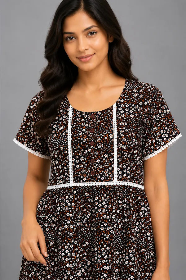 Evolove_Women's_Cotton_Button_Down_Long_Nighty_|_Soft_Breathable_Printed_Full_Length_Night_Gown_with_Lace_Yoke_&_Lace_Sleeves_|_Premium_Sleepwear_&_Home_Wear_