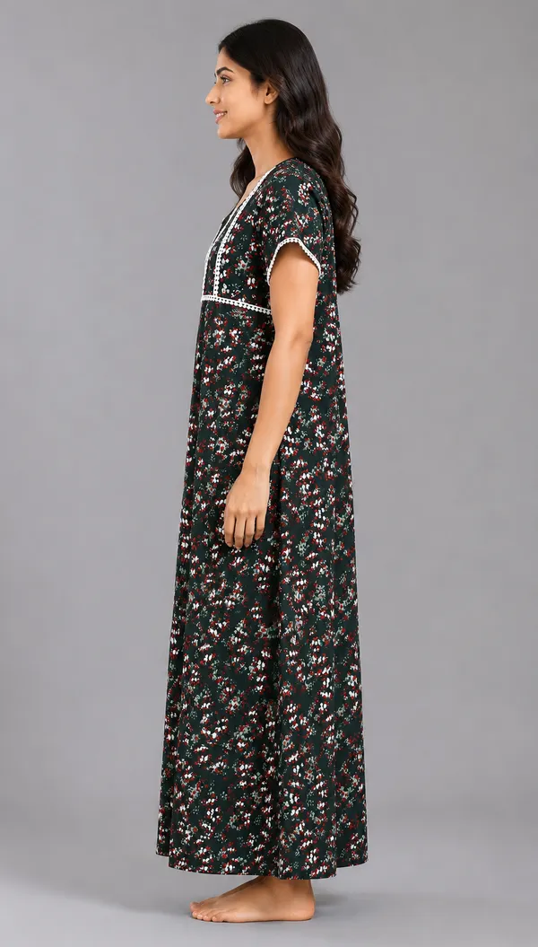 Evolove_Women's_Cotton_Button_Down_Long_Nighty_|_Soft_Breathable_Printed_Full_Length_Night_Gown_with_Lace_Yoke_&_Lace_Sleeves_|_Premium_Sleepwear_&_Home_Wear_