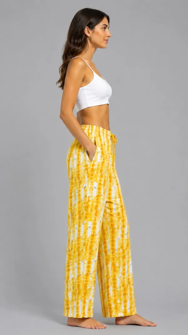 Evolove_Women's_Rayon_Printed_Pyjama_with_Pockets_|_Soft_&_Breathable_Lounge_Pants_|_Relaxed_Fit_Elastic_Waist_Nightwear_|_Tie-Dye_Shibori_Print_Sleep_Wear_|_Yellow_&_White